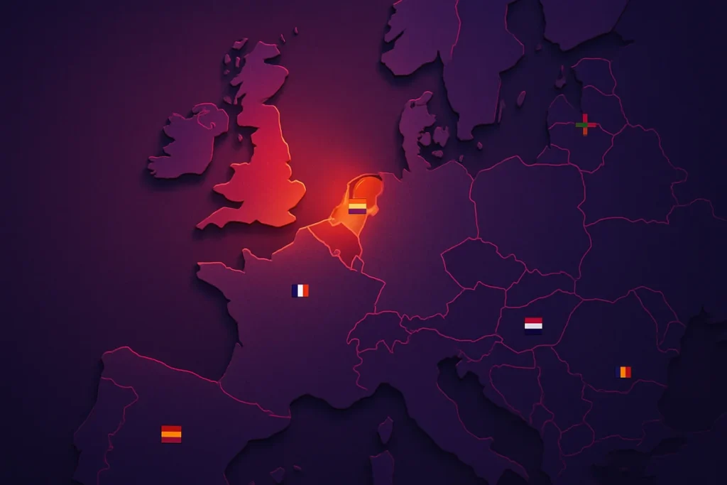 Kansspelbelasting EU-vergelijking — Nederland op 37,8%
